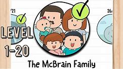 Brain Test 2 The McBrain Family Level 1-20 All Levels Android iOS
