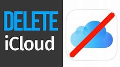 How to Delete an iCloud account | 2019