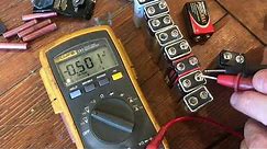 how to TEST a 9 Volt (9 V) battery to know if it’s GOOD