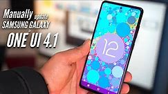 How to manually update Samsung Galaxy to Android 12 One UI 4