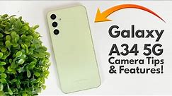 Samsung Galaxy A34 5G - Camera Tips, Tricks, and Cool Features!