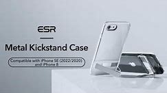 ESR iPhone SE3/SE2/8 Metal Kickstand Case