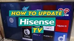 Hisense TV: How to Update