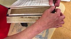 Book Repair - How to Reattach a Cover