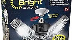 Ontel Beyond Bright LED Ultra-Bright Garage Light - 3 Adjustable Panels, Energy Efficient, Easy to Install, Durable and Long-Lasting Light for Garages, Warehouses and More
