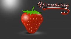 how to make strawberry vector in photoshop