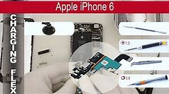 🍎 🔌🎤 How to replace charging port & microphone Apple iPhone 6 A1549, A1586, A1589