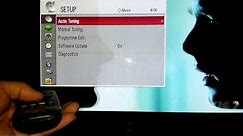 HOW TO RETUNE OR RESET YOUR TV