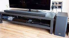 Samsung HW-Q70R review - An affordable Dolby Atmos & DTS:X soundbar? - By TotallydubbedHD