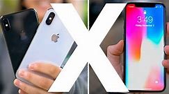iPHONE X UNBOXING AND REVIEW - Space Gray VS Silver (256gb)!!!