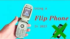 Using a Vintage Flip Phone in 2023 - is it Possible?
