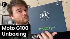 Moto G100 Unboxing and first look | Recombu