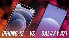 iPhone 12 vs Galaxy A71 & A71 5G | Comparison!