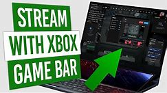 How To Stream Games Like AMONG US Using XBOX GAME BAR