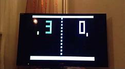 Atari Pong (1975) - First console video game with sound