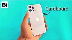 Diy iPhone 12 Pro from Cardboard