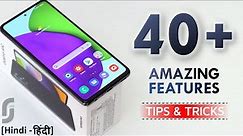 Samsung Galaxy A52 Tips & Tricks | 40+ Special Features - TechRJ