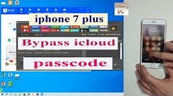 iphone 7 plus Passcode Bypass icloud with Unlocktool - Gsm hung vu.