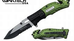 Review of the Wartech 8" Assisted Open Folding Tactical Survival Pocket Knife