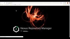 nexus 3.2 and sonatype installation, admin login and port change