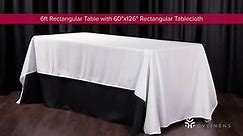 Getting the Right Tablecloth Measurements
