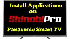 Install applications on Panasonic Smart TV