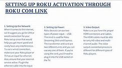 Enter Roku Activation Code using Roku Com Link Enter Code
