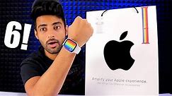 APPLE WATCH Series 6 44mm,GPS- Unboxing and First look India !!