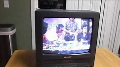 Sharp 13VT-L100 TV / VCR 13"