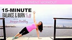 15-Minute Full Body Challenge I 6.0 Workout (with weights)