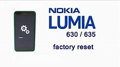 Nokia LUMIA 635 630 Hard Reset, Factory Master Reset, Screen Lock Solution