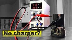 🔋 How to charge a battery without the charger