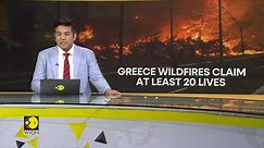 Wildfires rage in Greece & Spain as soaring temperatures persist