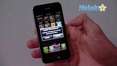 How to delete an app on iPhone4