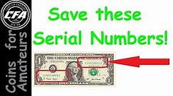 What Serial Number should I keep? What is a Fancy Bank Note | Valuable Serial Numbers to collect