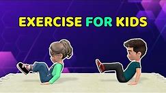 FULL BODY FITNESS EXERCISE FOR KIDS – 30 MIN WORKOUT CHALLENGE