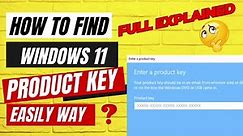 How to find windows 11 product key || How to Find Windows Product Key in Easy Way
