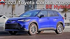2023 Toyota Corolla Cross Hybrid SE in Blue Crush Metallic - Exterior & Visual Review