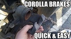 Front Brake Pads & Rotors 12-18 Toyota Corolla Replacement "How to"