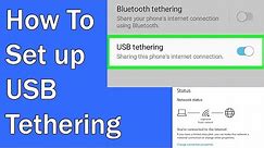How to Set Up USB Tethering on Windows 10 [WFH] | Unlimited Solutions