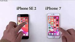 Speed Test : iPhone SE 2 vs iPhone 7
