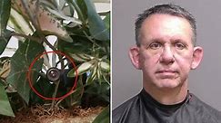 Florida condo association president allegedly hid spy camera in guest room flower pot