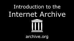 How to use the Internet Archive