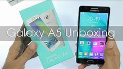 Samsung Galaxy A5 Unboxing & Hands On Overview