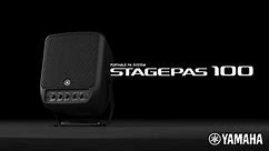 Yamaha portable PA system STAGEPAS 100 - overview
