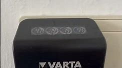 VARTA LCD plug battery charger