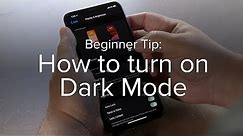 How to turn on Dark Mode on iPhone and iPad