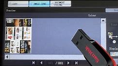 How To Scan a Document To a USB on Sharp MX serious Copier