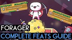 The Complete Feats Guide for Forager !