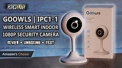 Goowls - Wireless Indoor 1080P Security Camera | With Motion Tracking & Night Vision [REVIEW]